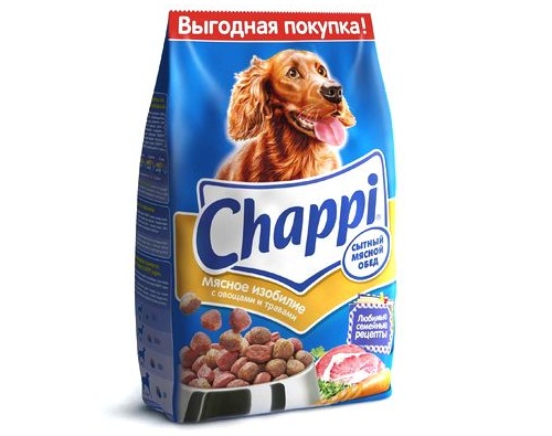 CHAPPI сухой корм Чаппи Мясное изобилие 2.5кг