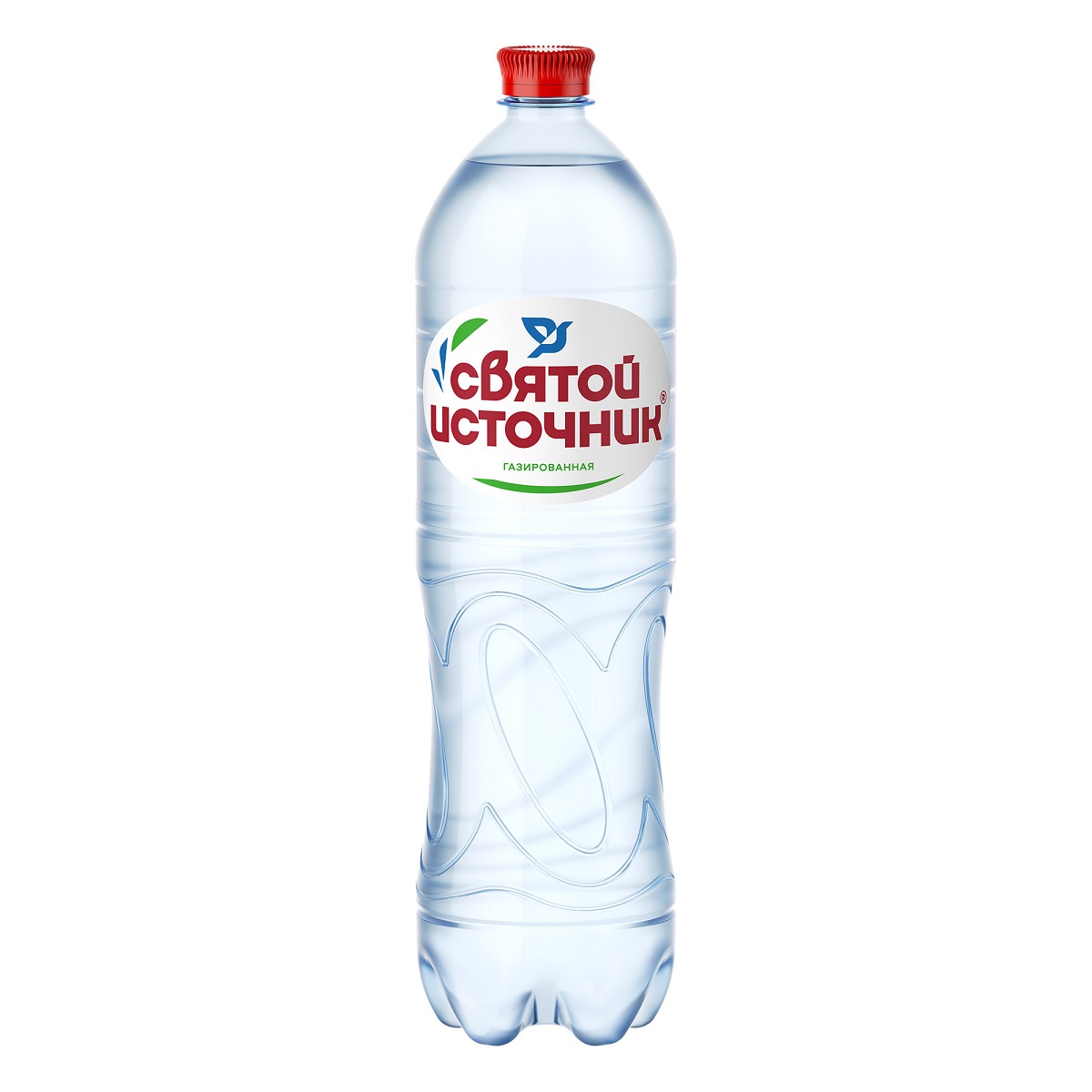 Святой источник вода питьевая газированная 1.5л Святой источник вода питьевая газированная 1.5л