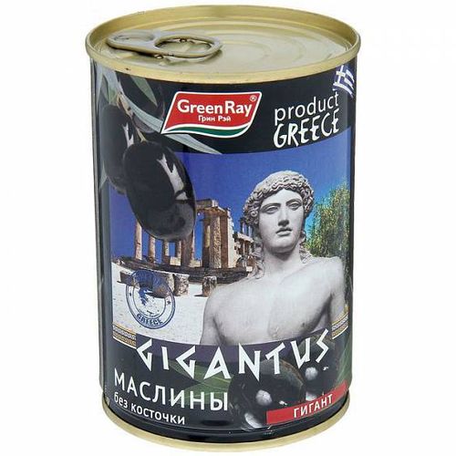 GIGANTUS маслины без косточек 425мл