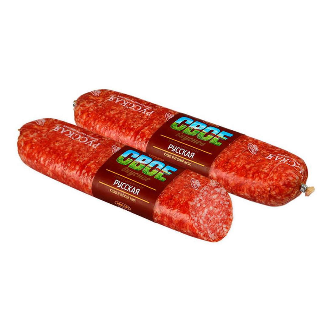 МИКОЯН колбаса Русская сырокопченая МИКОЯН колбаса Русская сырокопченая