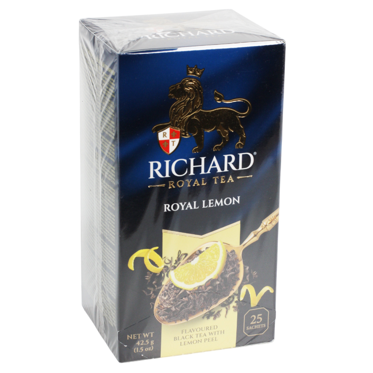 Чай Ричард черный Roal Lemon 25X2г 50г