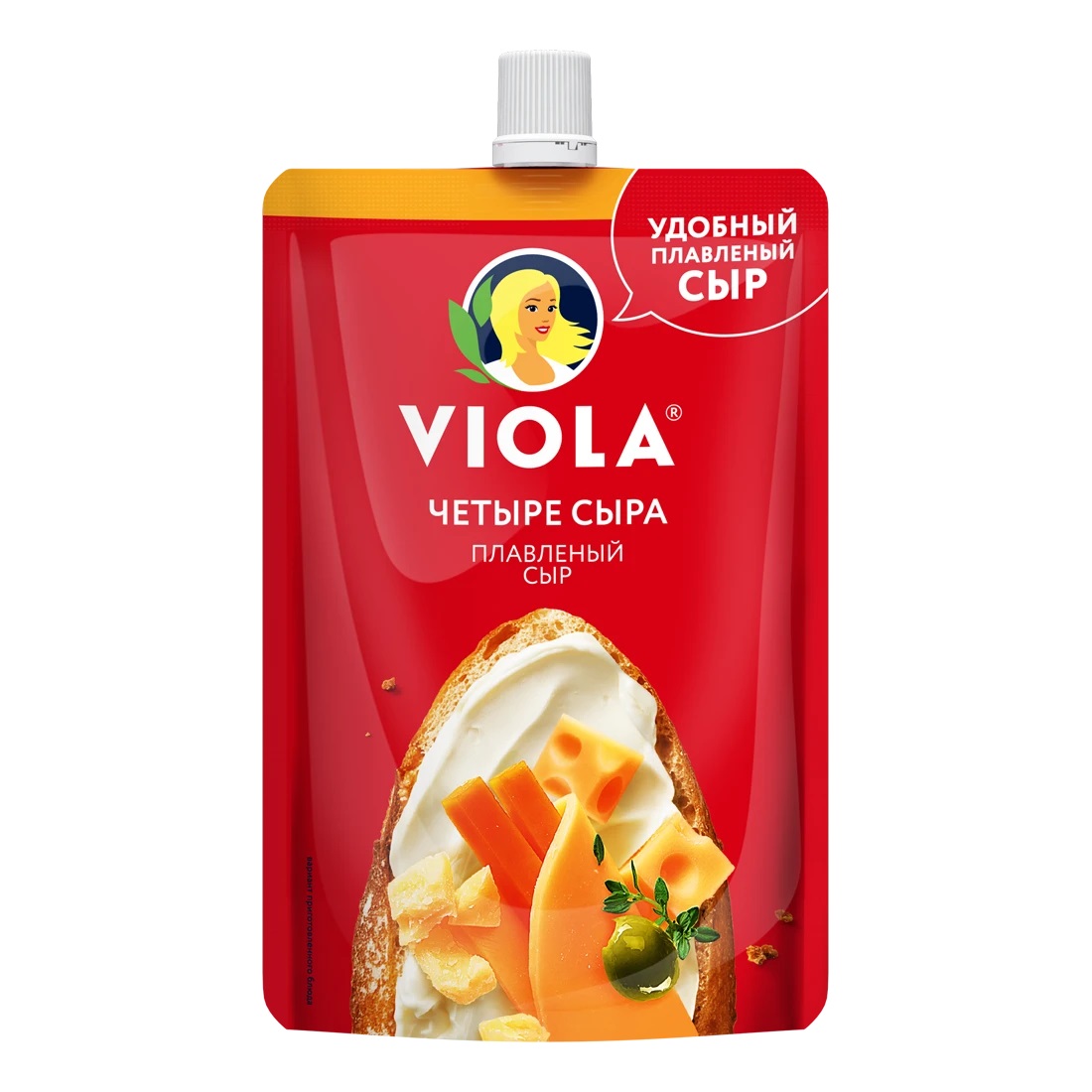 VIOLA cыр Четыре Сыра Виола плавленый 45% 180г VIOLA cыр Четыре Сыра Виола плавленый 45% 180г