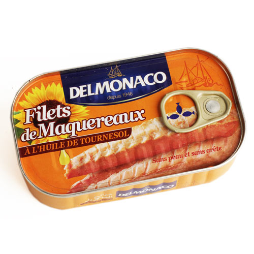 Филе Скумбрии в подсолнечном масле Авеиро Марок 125г