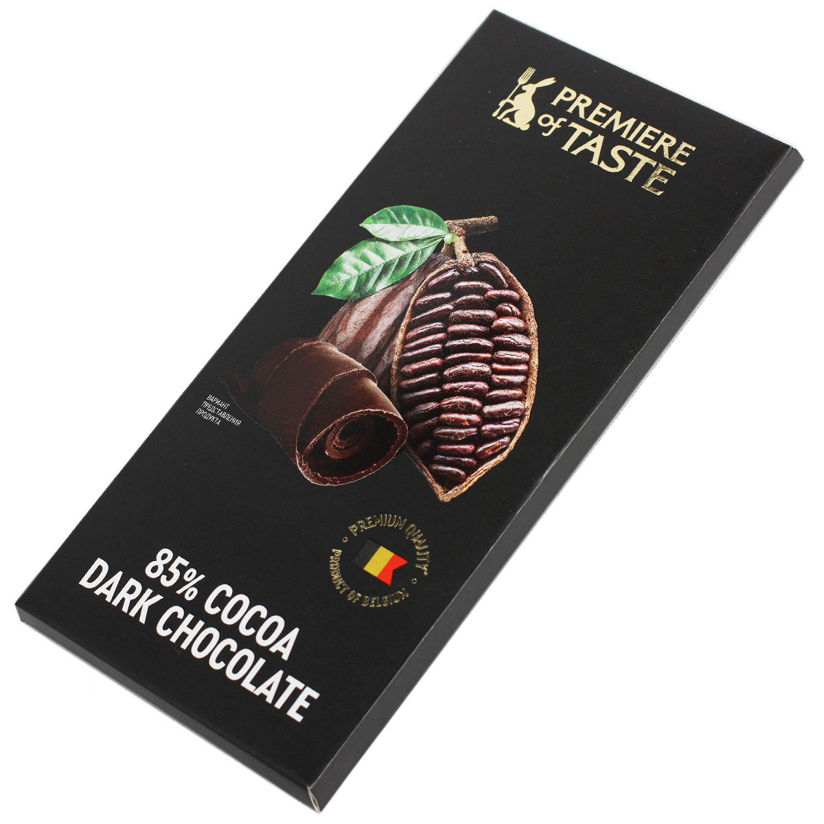 PREMIERE of TASTE темный шоколад 85% 80г