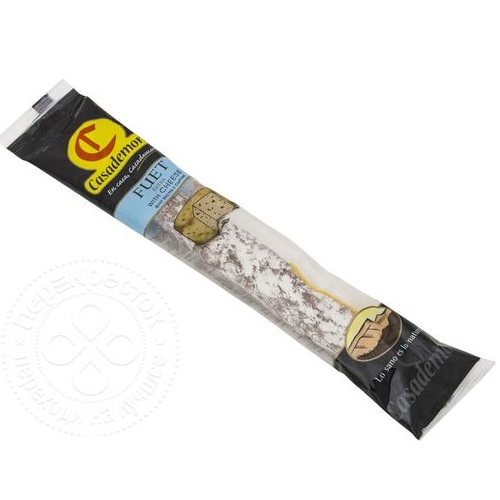 Casademont колбаса сыровяленая Фуэт Экстра с сыром 110г