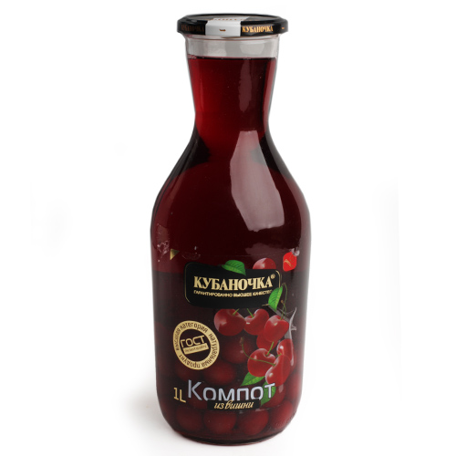 Компот из Вишни Кубаночка 1л