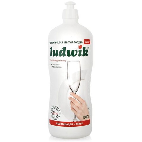 LUDWIK средство для мытья посуды гипоаллергенное 1Л