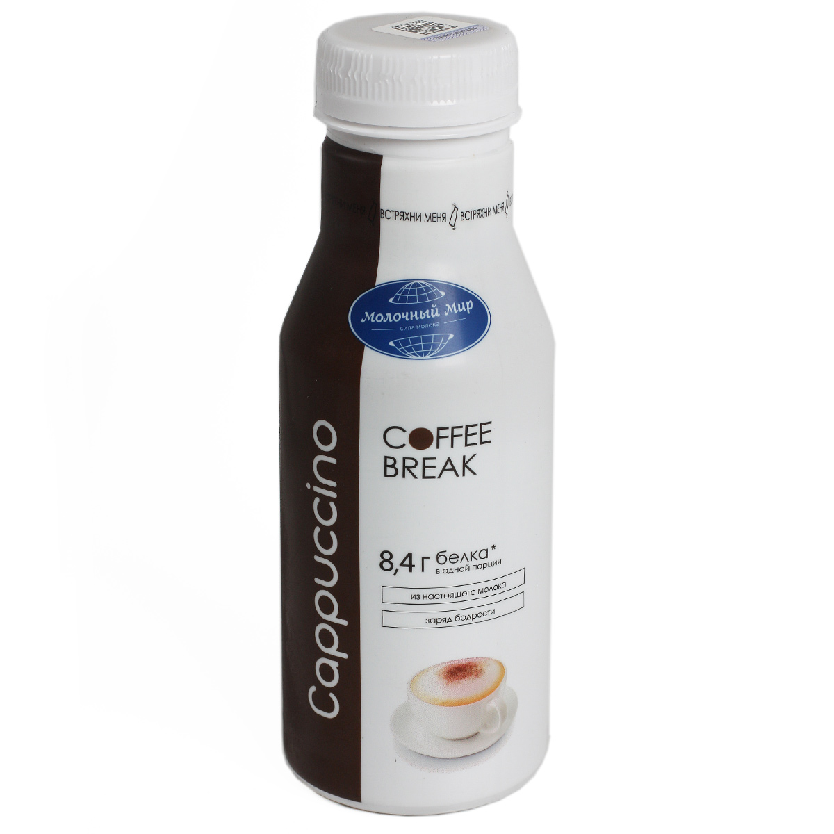 Молочный мир напиток молочный с наполнителем CAPPUCCINO 1,3% 280г Молочный мир напиток молочный с наполнителем CAPPUCCINO 1,3% 280г