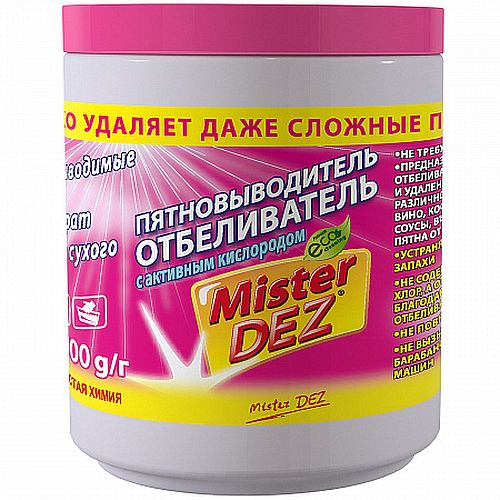 Отбеливатель пятновыводитель Mister Dez с активным кислородом 1000 г