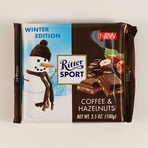 Риттер Спорт шоколад Кофе Орех 100г