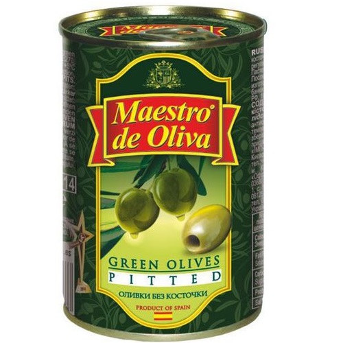 MAESTRO DE OLIVA оливки без косточки 300г MAESTRO DE OLIVA оливки без косточки 300г