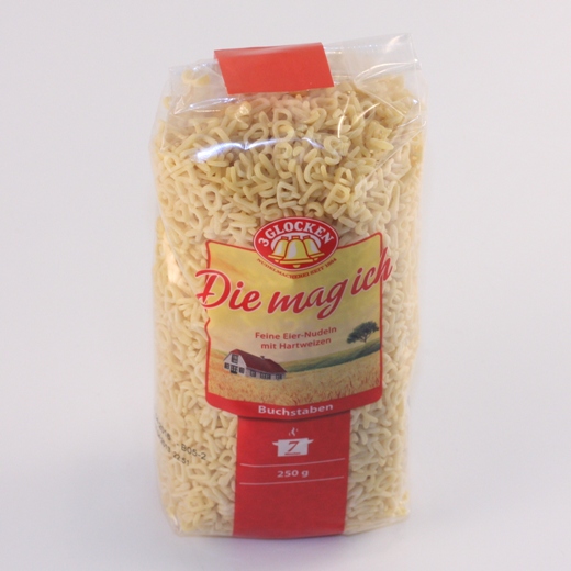 Мак. изделия Glocken Алфавит, Германия, 250 гр