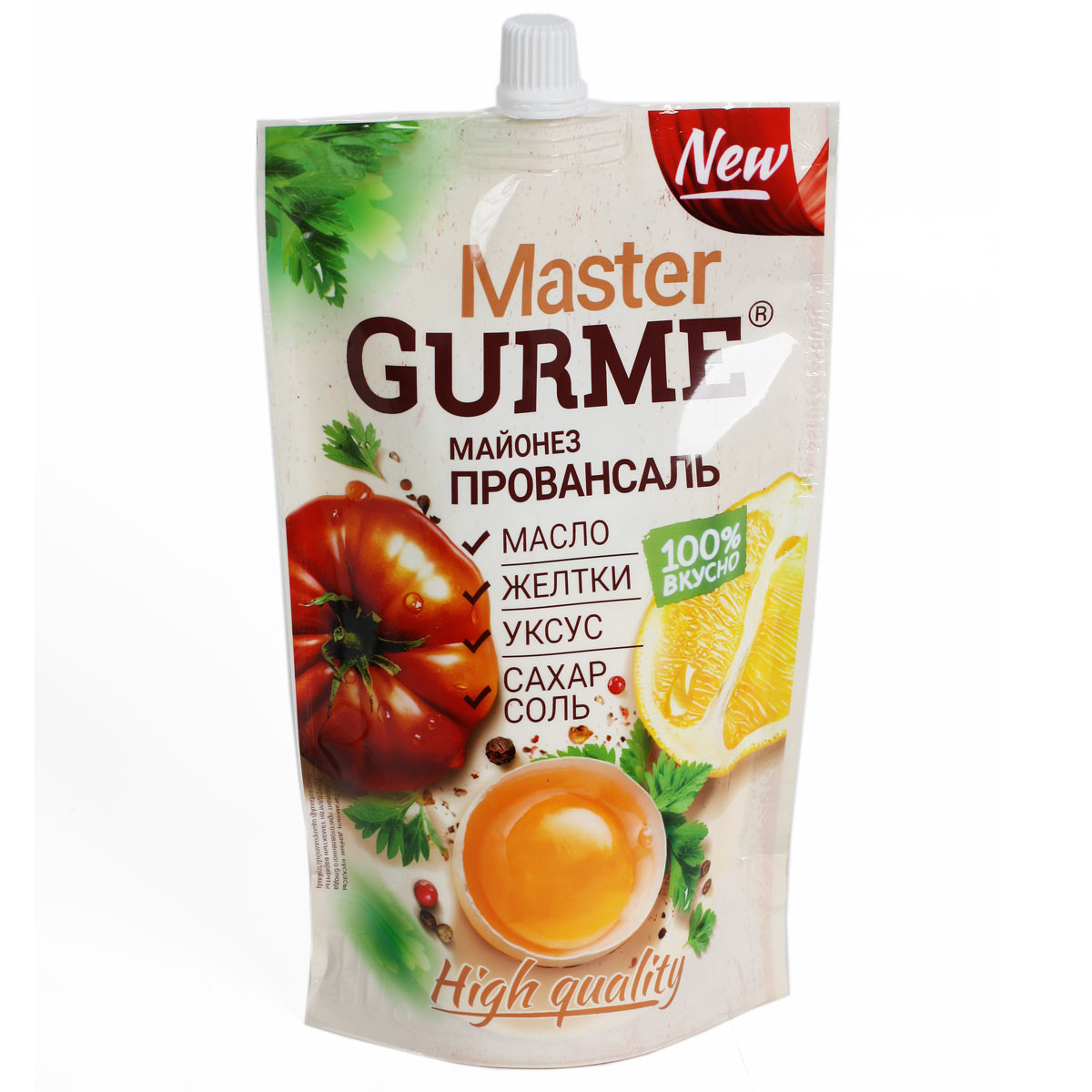 MASTER GURME Майонез провансаль 350мл MASTER GURME Майонез провансаль 350мл