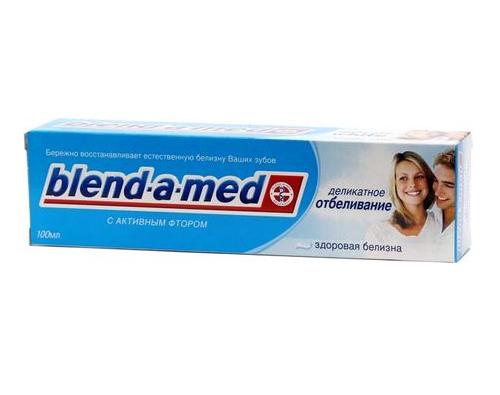 Blend-a-med деликатное отбеливание зубная паста 100мл