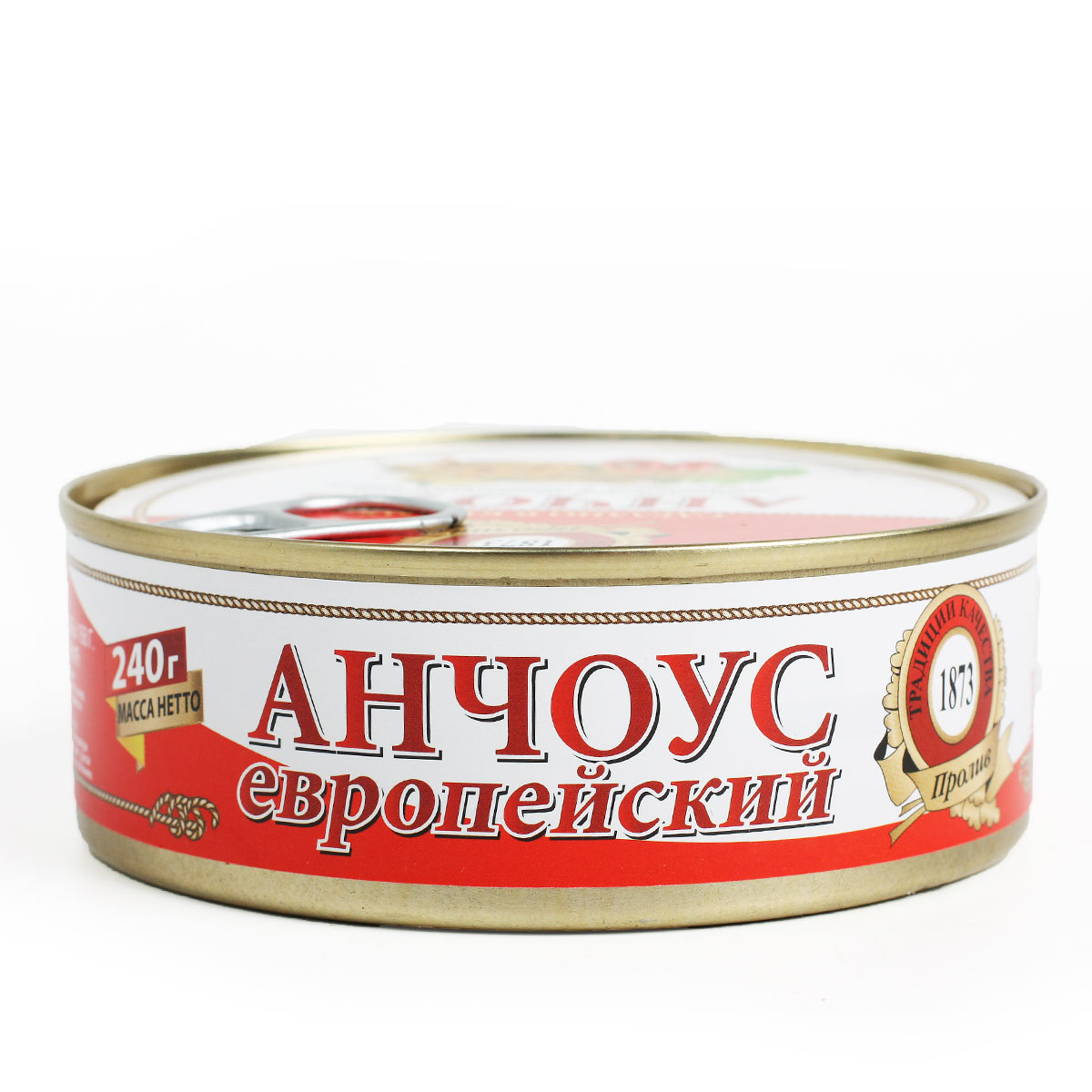 Анчоус в томатном соусе Европейский обжаренный Пролив 240г Анчоус в томатном соусе Европейский обжаренный Пролив 240г
