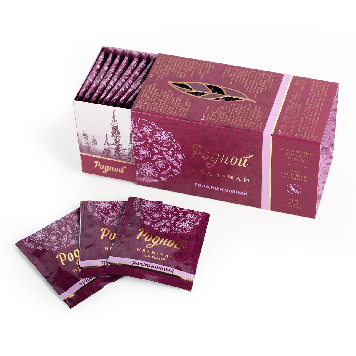 Иван-чай Родной, традиционный 25 пак
