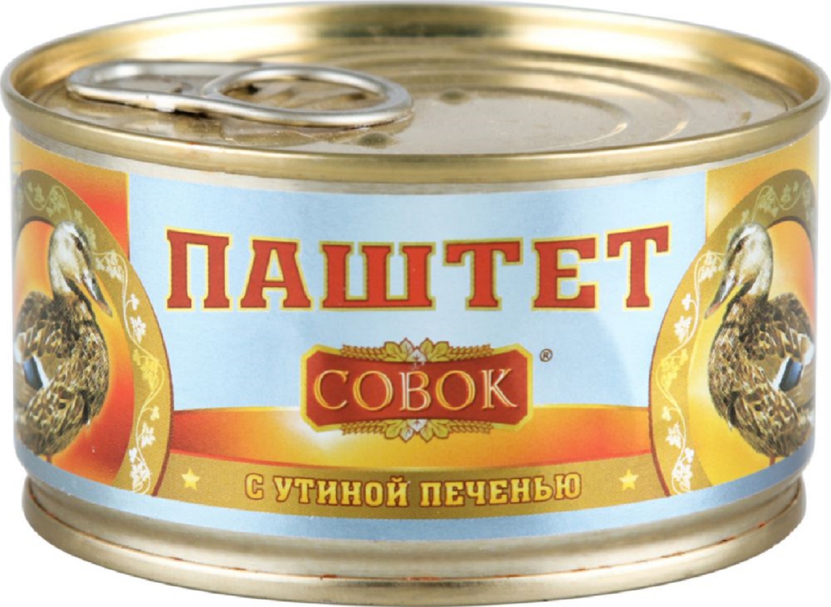 СОВОК Паштет с утиной печенью 100г 