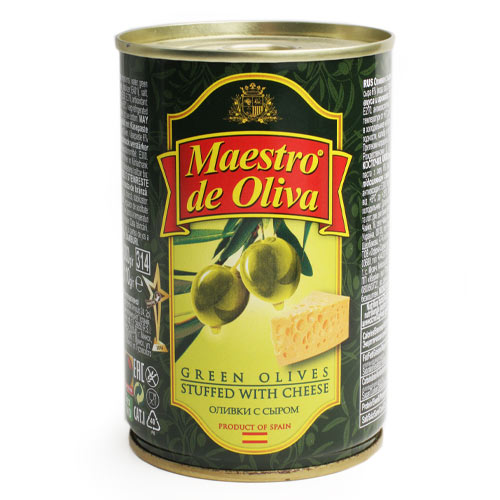 Оливки с сыром MAESTRO DE OLIVA 300г