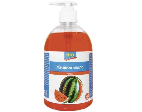 Aro жидоке мыло, Арбуз, 500 мл.