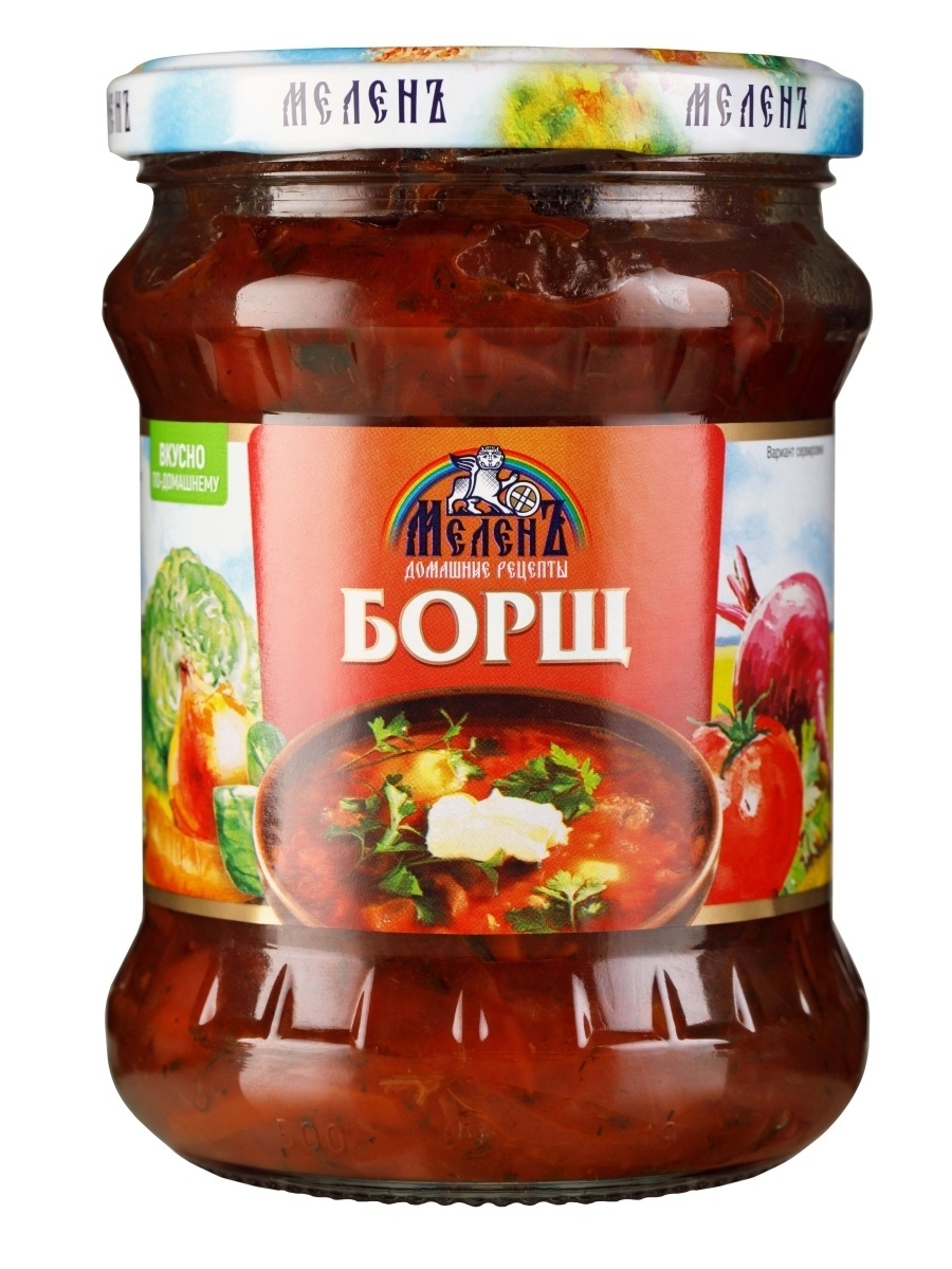 МЕЛЕНЪ домашние рецепты Борщ 460г МЕЛЕНЪ домашние рецепты Борщ 460г