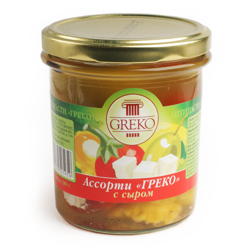 Ассорти с сыром ГРЕКО 280г
