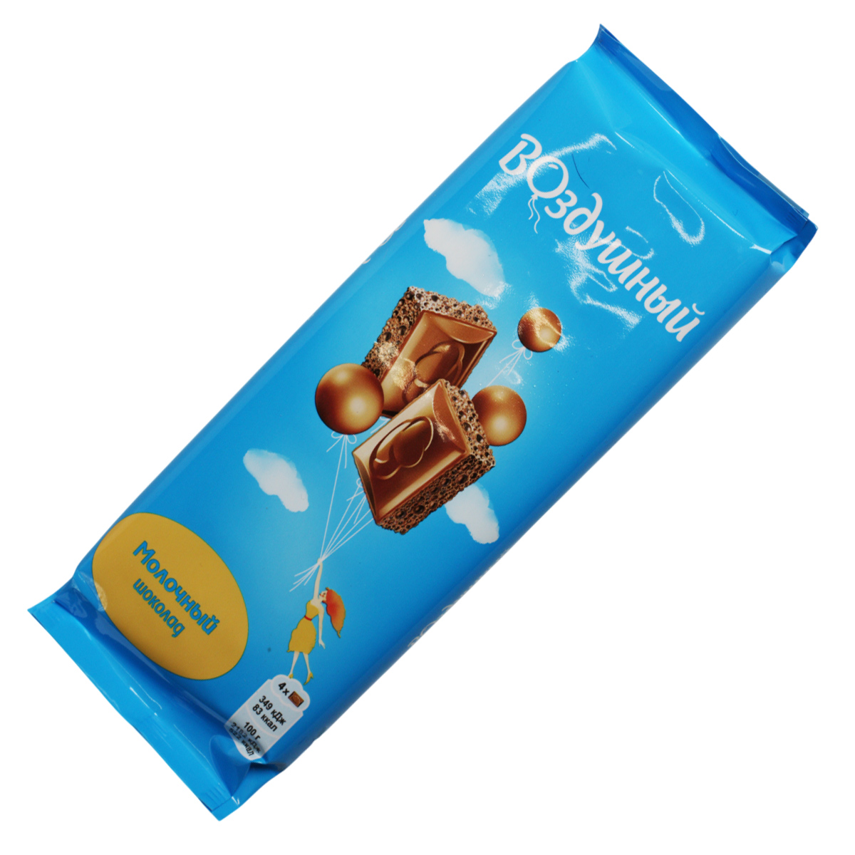 Шоколад Воздушный молочный пористый MONRELAZ 80г