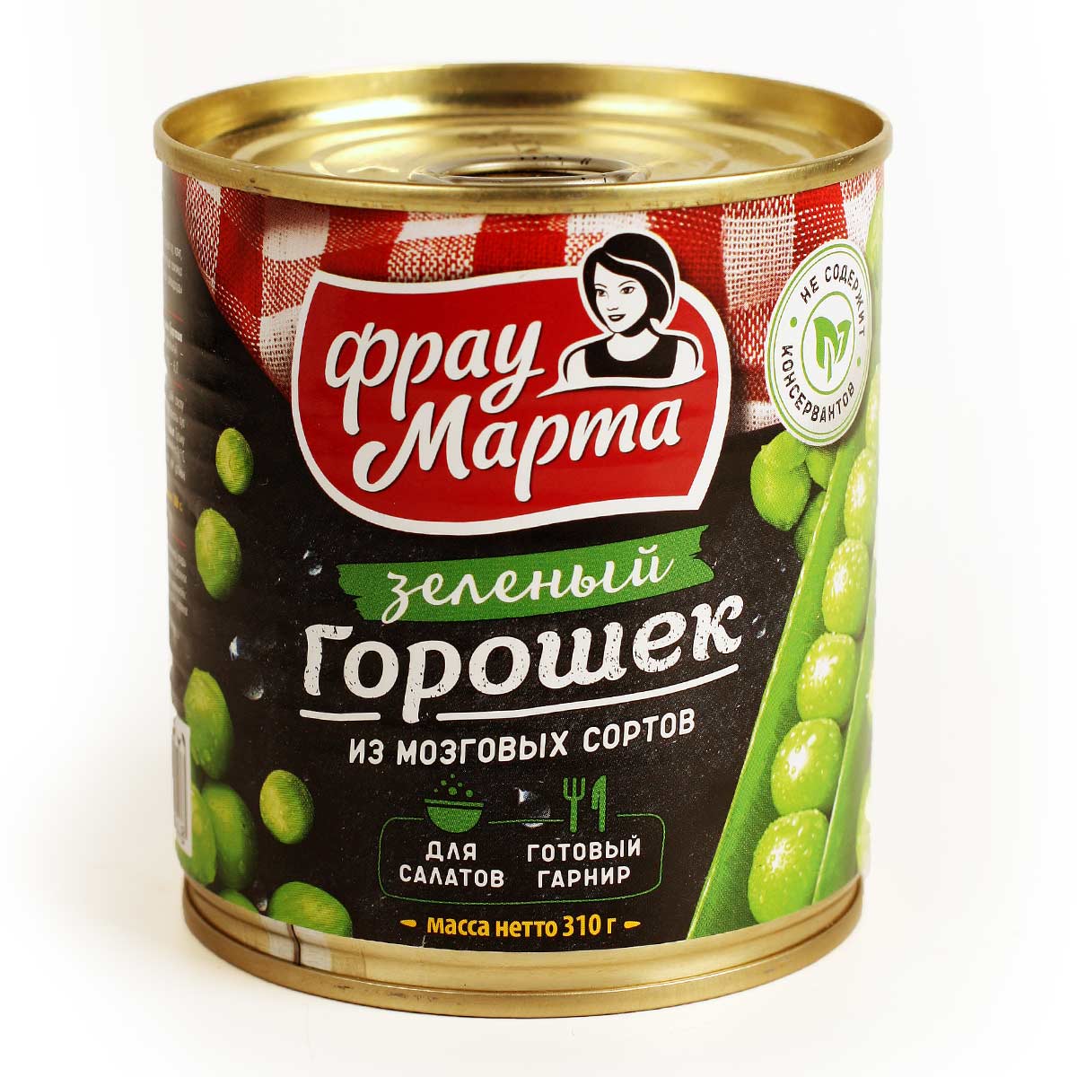 Фрау Марта Горошек зеленый 310г