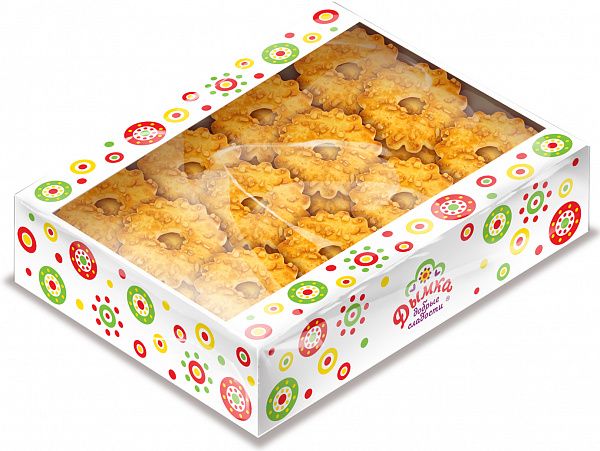 Печенье Кольцо с орехами Дымка 550г