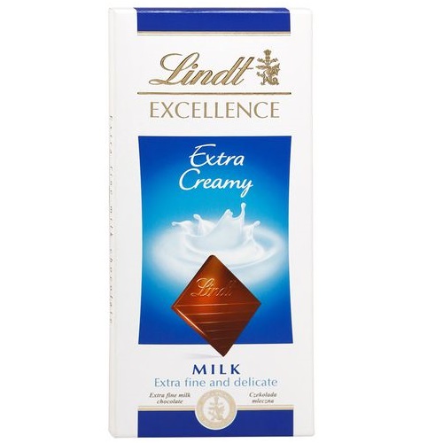 LINDT EXCELLENCE шоколад молочный 55% 100г