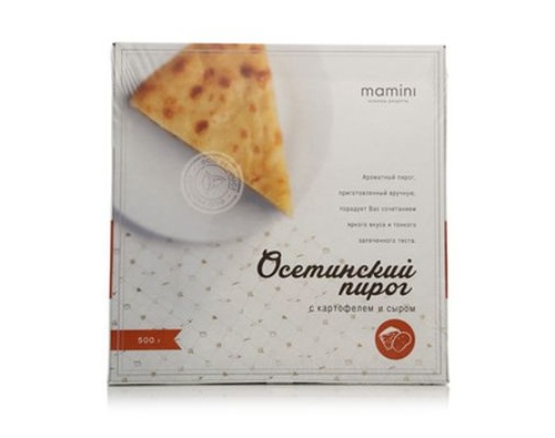 Mamini, Пирог ОСЕТИНСКИЙ Картофель с Сыром, 500г