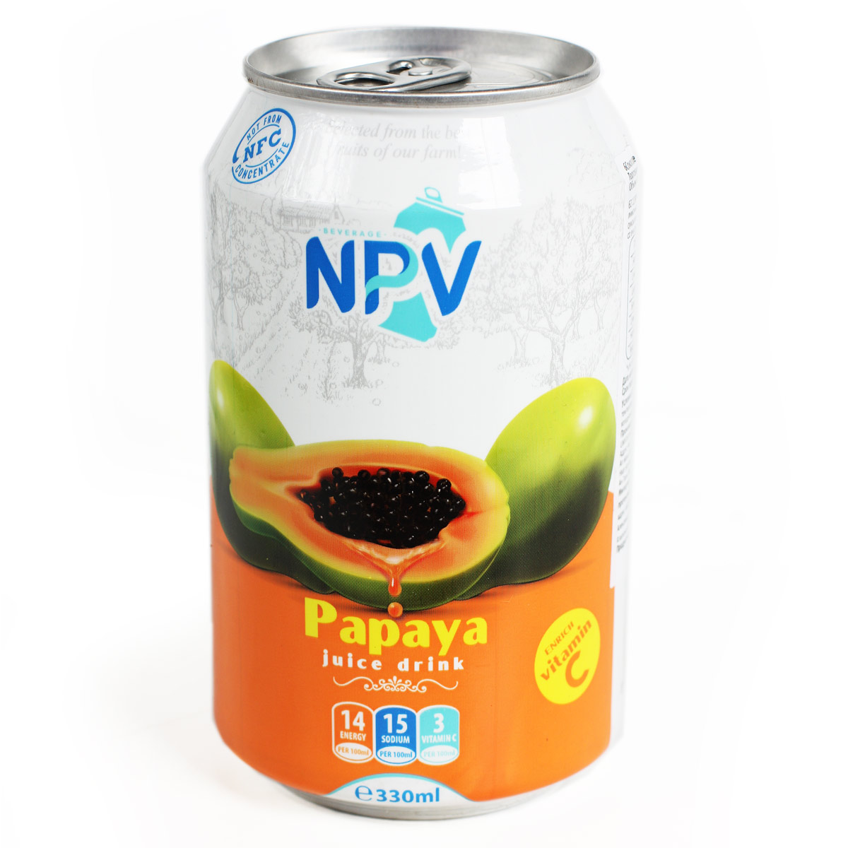 Vinut cок Папайа 330ml Vinut cок Папайа 330ml
