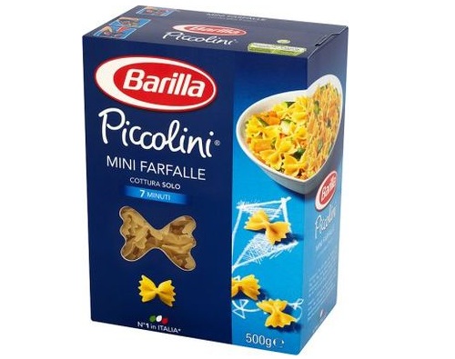Barilla Пикколини мини бантики 500г Barilla Пикколини мини бантики 500г