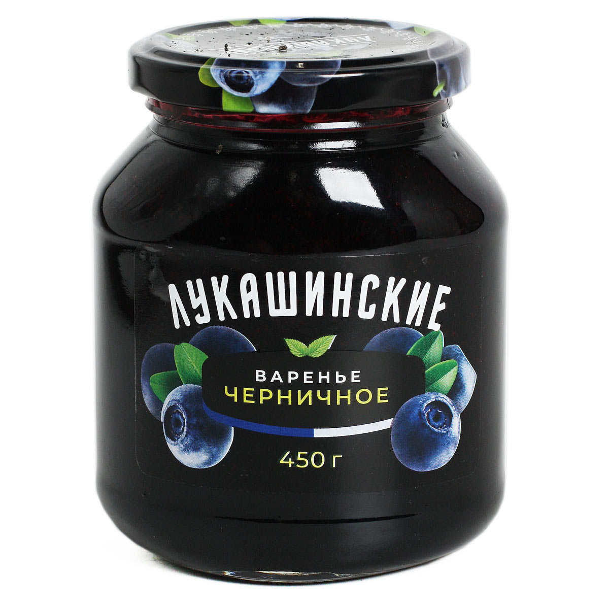 Лукашинские Варенье черничное 450 г Лукашинские Варенье черничное 450 г
