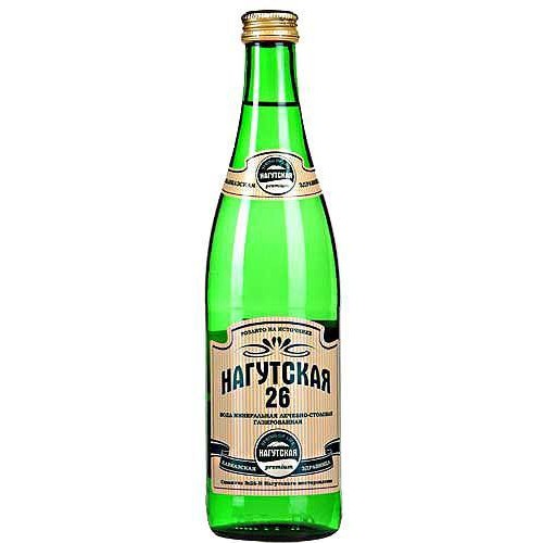 Нагутская вода природная минеральная 0.45л