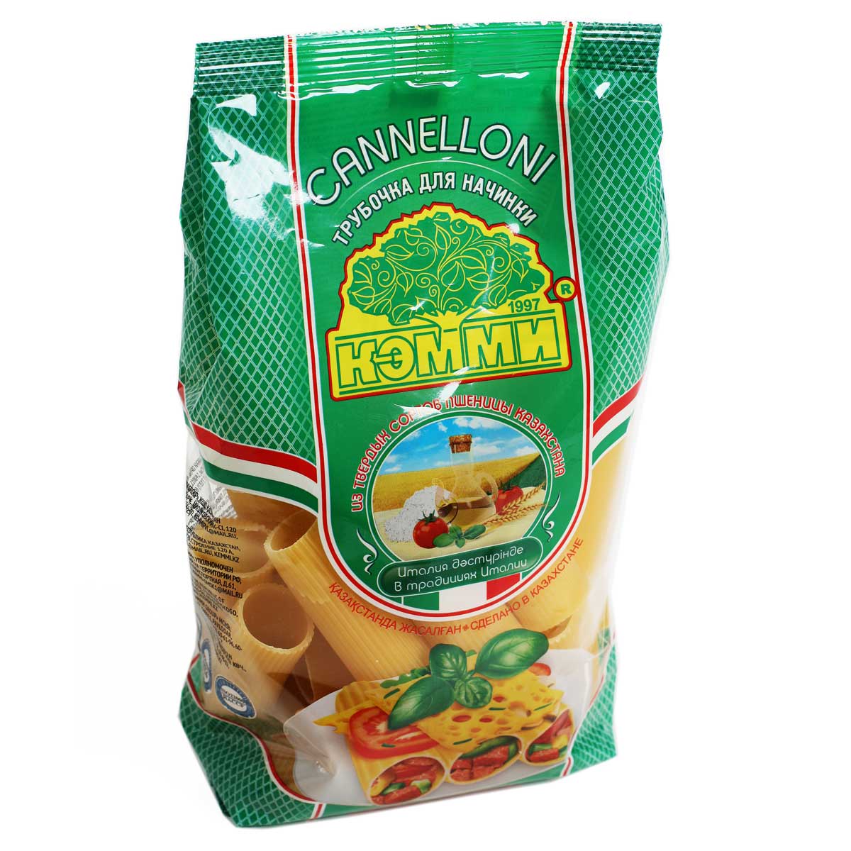 КЕММИ CANNELLONI трубочки для начинки 250г КЕММИ CANNELLONI трубочки для начинки 250г