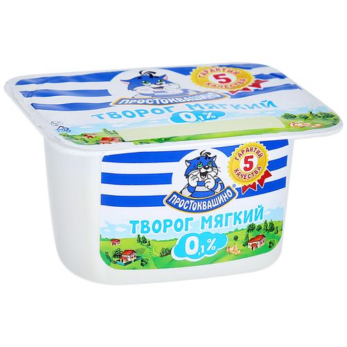 ПРОСТОКВАШИНО Творог мягкий 0.1% 130г
