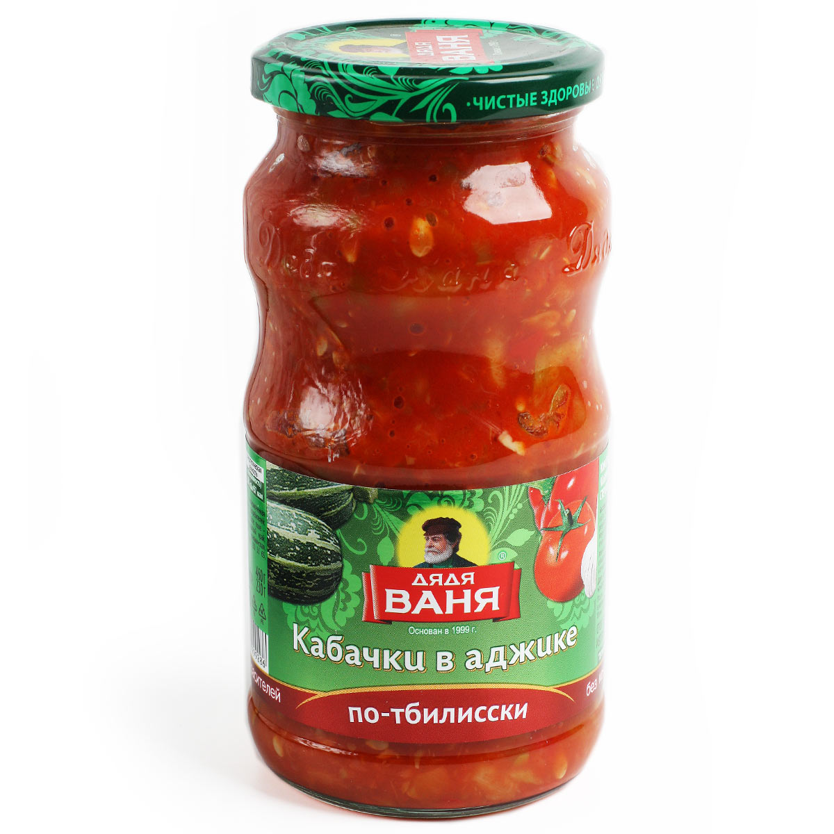 Кабачки в аджике Дядя Ваня по тбилисски 460г