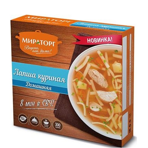 МИРАТОРГ Лапша куриная домашняя 300г