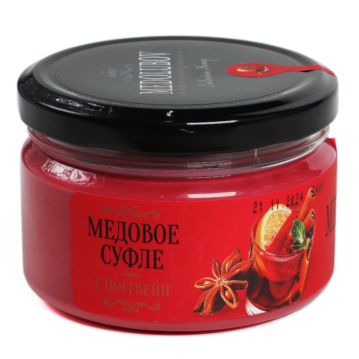 Медовое суфле глинтвейн MEDOLUBOV 250мл