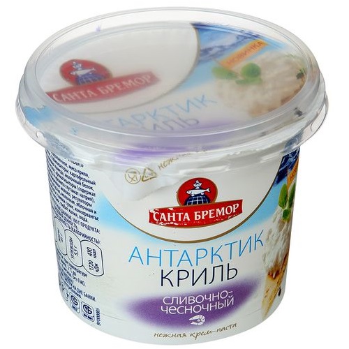 Антарктик Криль Сливочно-Чесночный САНТА БРЕМОР 150г