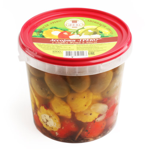 Ассорти с сыром ГРЕКО 1кг