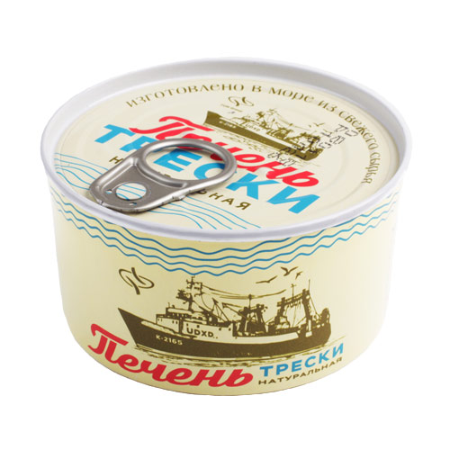 Печень трески Атлантрыбфлот 185г