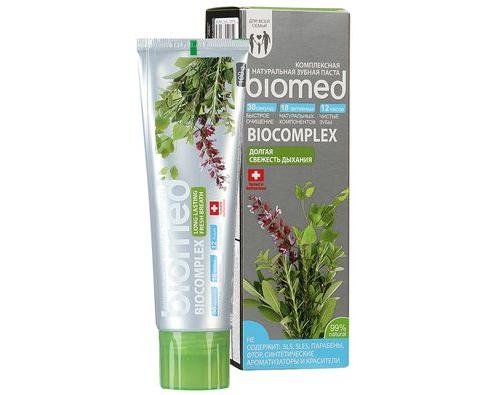 Biomed Biocomplex зубная паста 100мл Biomed Biocomplex зубная паста 100мл