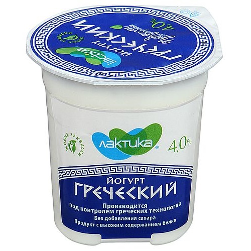 ЛАКТИКА Йогурт греческий 4% 120г