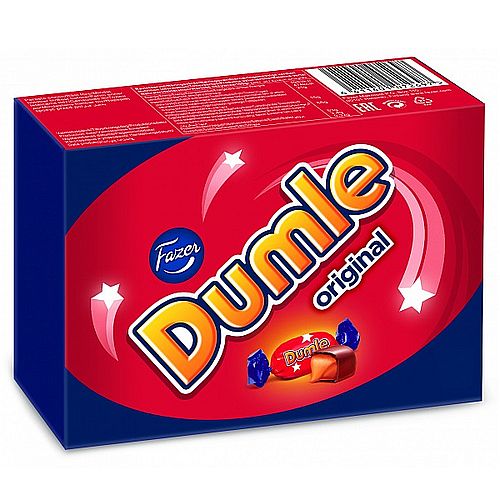 Dumle конфеты ирис в молочном шоколаде 150г