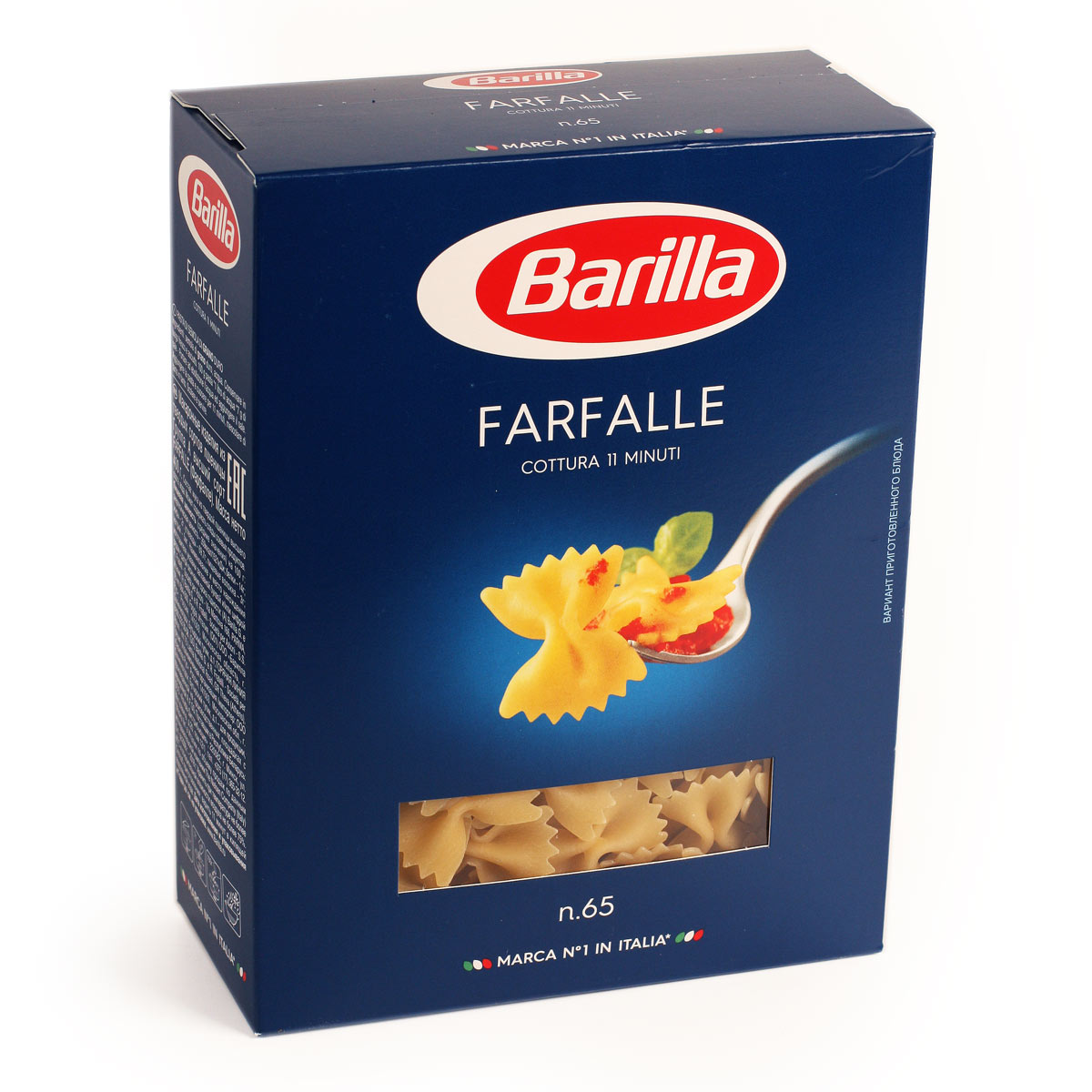 BARILLA Farfalle №65 бантики 400г BARILLA Farfalle №65 бантики 400г