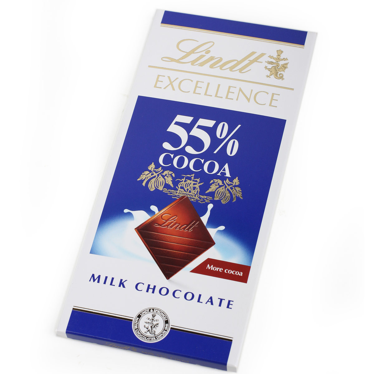 Шоколад Линдт молочный LINDT EXCELLENCE 55% 100г