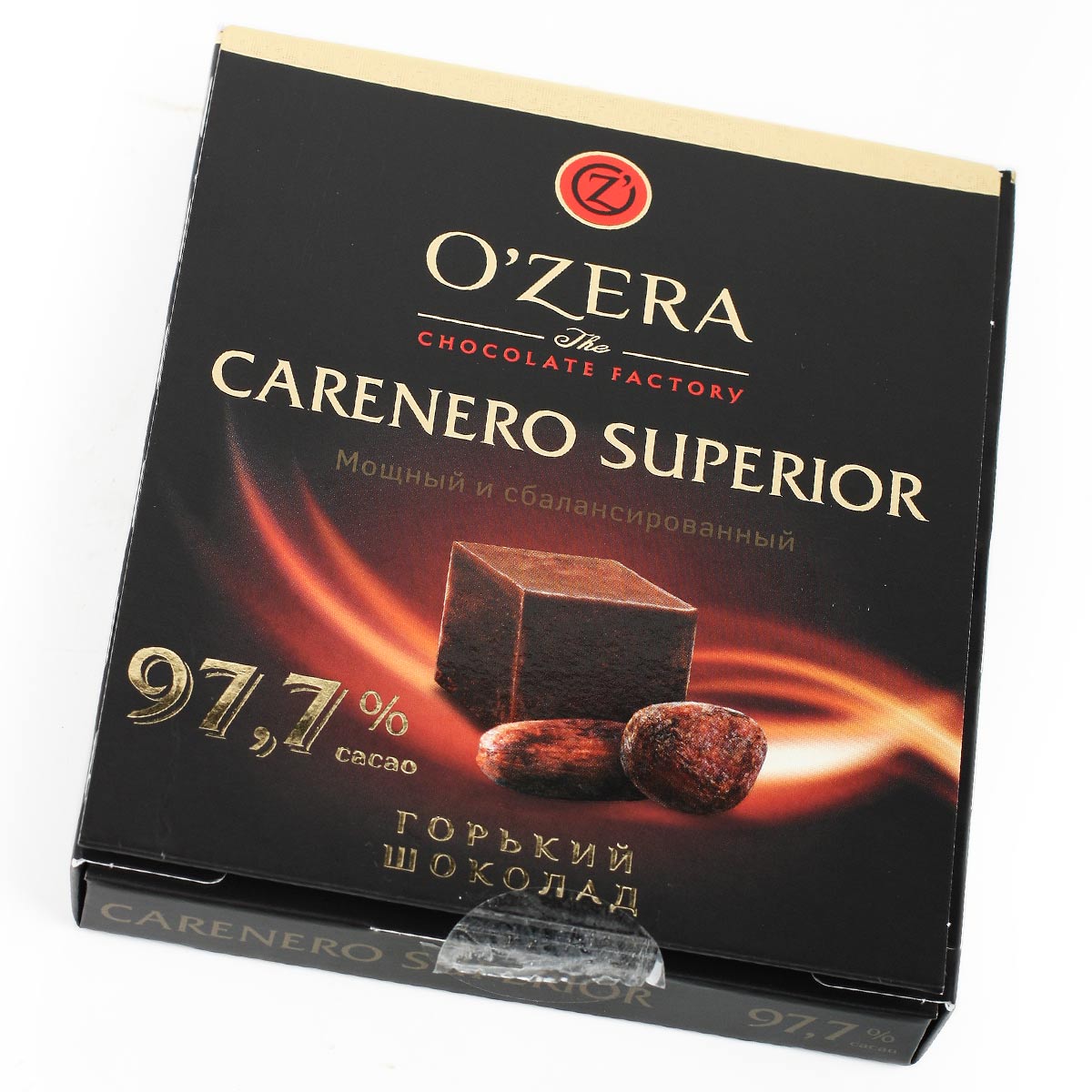 ОЗЕРА шоколад O'ZERA CARENERO SUPERIOR 97.7% 90г ОЗЕРА шоколад O'ZERA CARENERO SUPERIOR 97.7% 90г