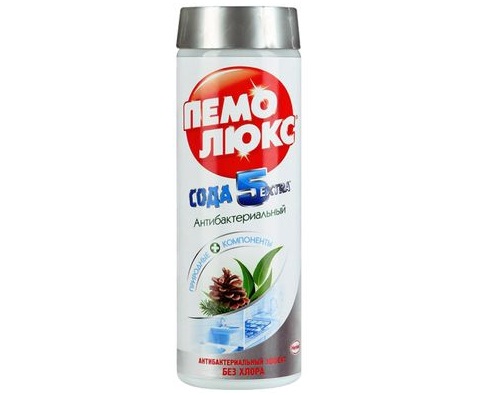 Пемолюкс Сода 5 Эвкалипт и Пихта универсальное чистящее средство 400г