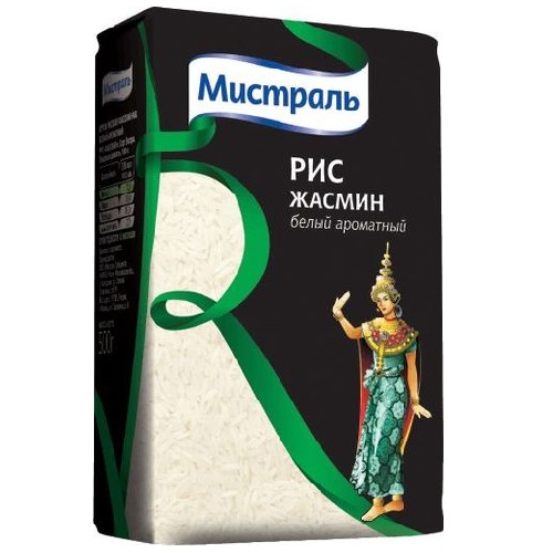 Мистраль рис Жасмин 500г